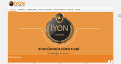 Desktop Screenshot of iyonguvenlik.com